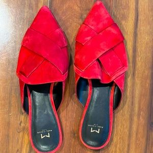 Marc fisher red flats! BRAND NEW!
